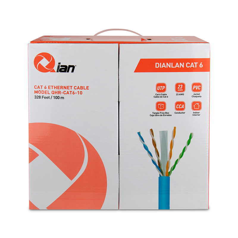 Qian Data Cable Box Cat6 Dianian - SKU QGR-NC006QHR-CAT6