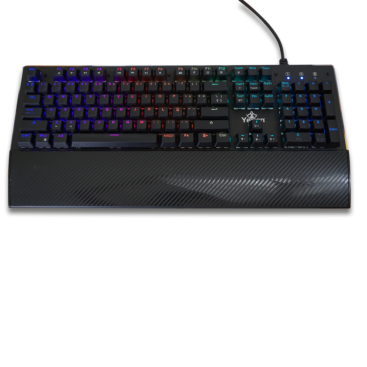 Yeyian Flare Series 2000 Gaming Keyboard Red Switch - SKU YAT1803-EN