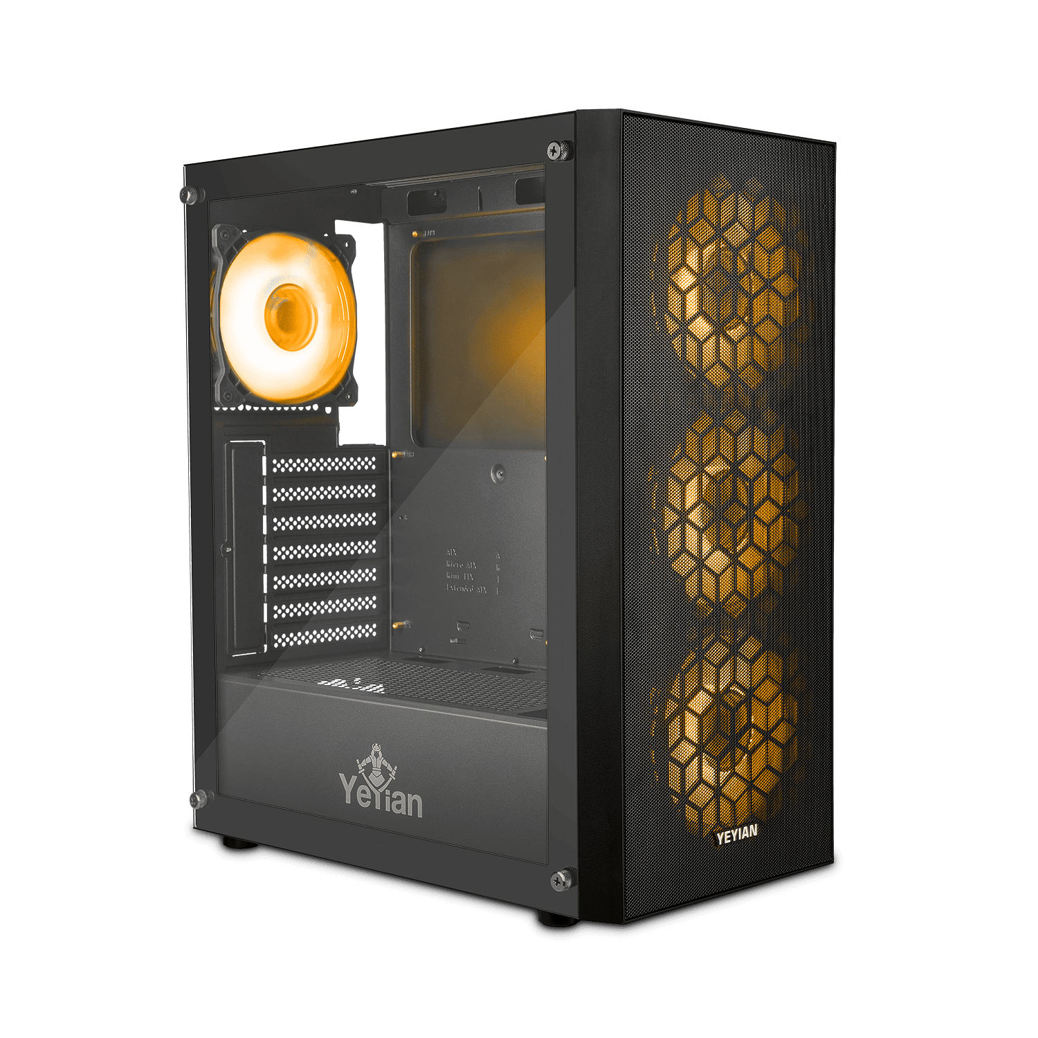Yeyian Gaming PC Case Dragoon ATX Mid Tower - SKU YCM-APDRA-01