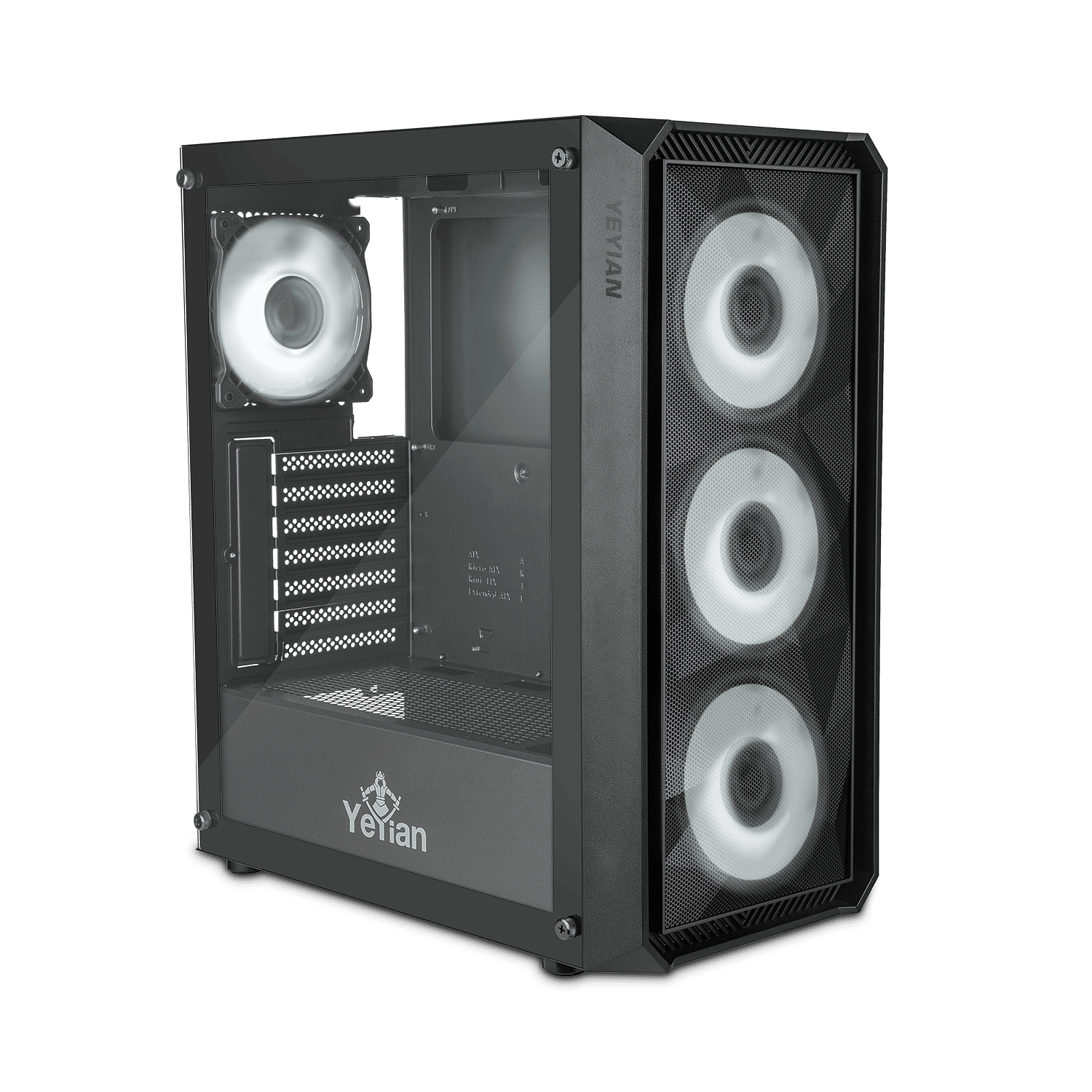 Yeyian Gaming PC Case Lancer ATX Mid Tower - SKU YCM-APLAN-01