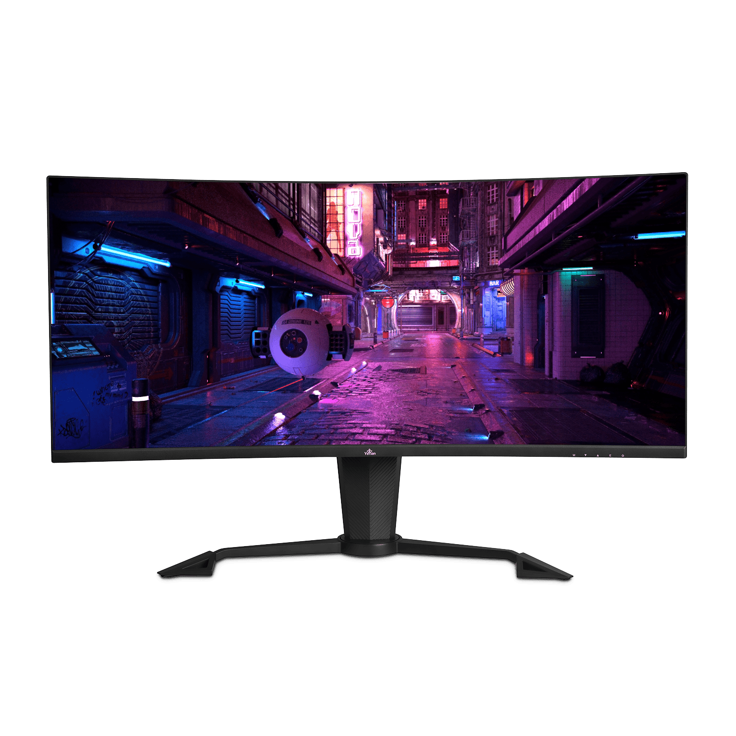 Yeyian Curved Gaming Monitor Sigurd 4000 34" QHD 165Hz - SKU: YMC-VA34-01