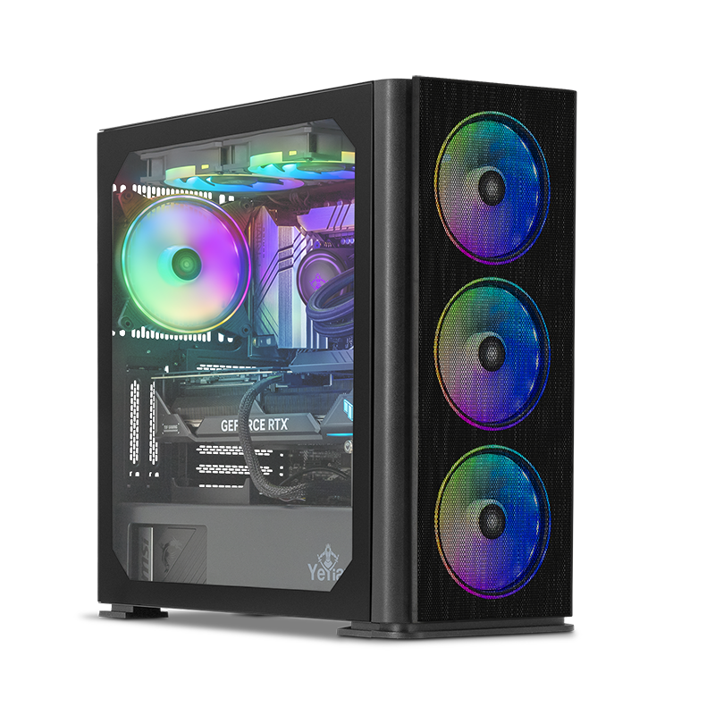 Yeyian Gaming PC Odachi 780DB-4701U - Ryzen 7- 7800X3D - 16 GB DDR5 - RTX 4070 - SKU YPA-OD780DB-4701U-FBA