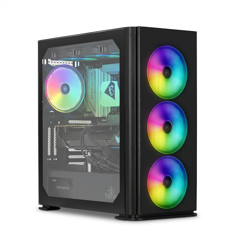 Yeyian Gaming PC Odachi 790DC-79W1U - Ryzen 9 7900X3D - 32GB DDR 5 - RX 7900XTX - SKU YPA-OD790DC-79W1U