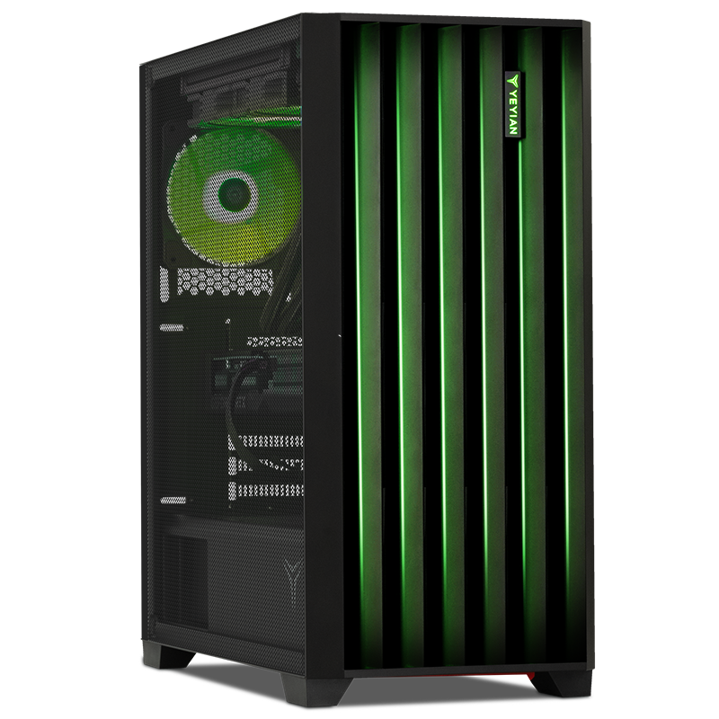 Yeyian Gaming PC Phoenix Mesh 780DC-5701U - Ryzen 7 7800X3D - 32GB DDR5 - RTX 5070 - SKU YPA-PM780DC-5701U