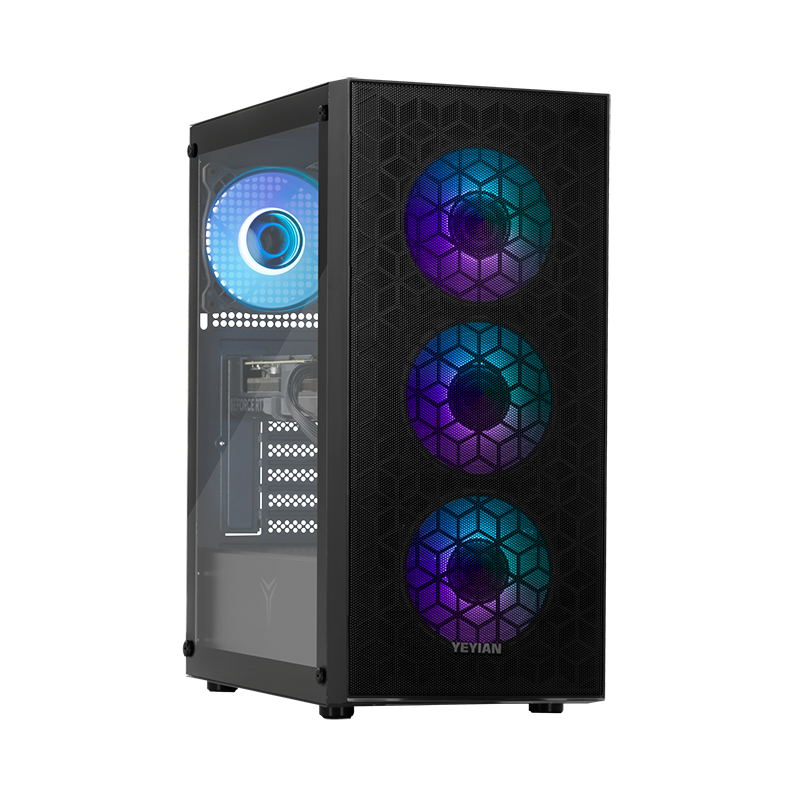 Yeyian Gaming PC Yumi 7600B-4601U - Ryzen 5 7600 - 16GB DDR5 - RTX 4060 - SKU YPA-YU7600B-4601U