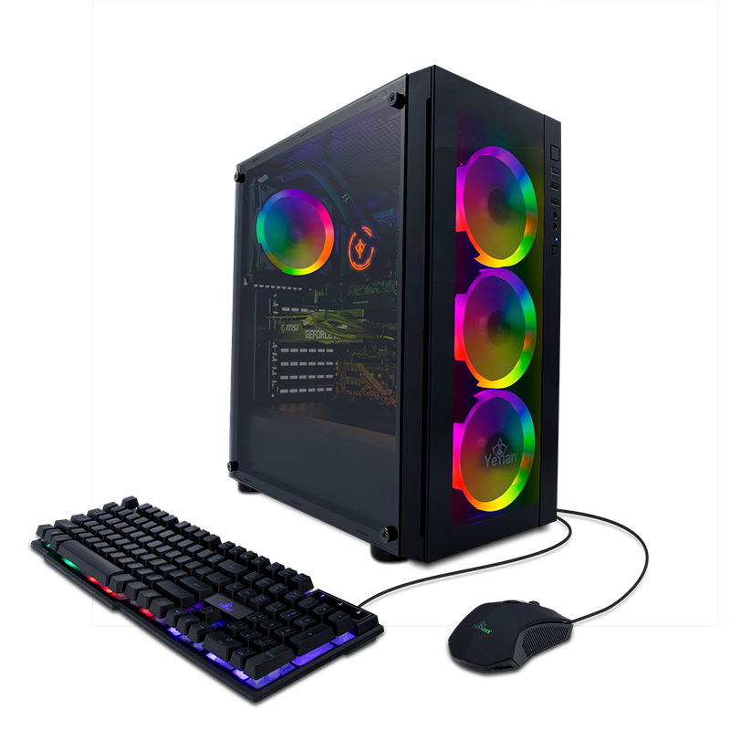 Yeyian Gaming PC Katana R02 - Ryzen 5 5600X - 16GB  DDR 4 - RTX 3070  - SKU YPB-KAT-R02