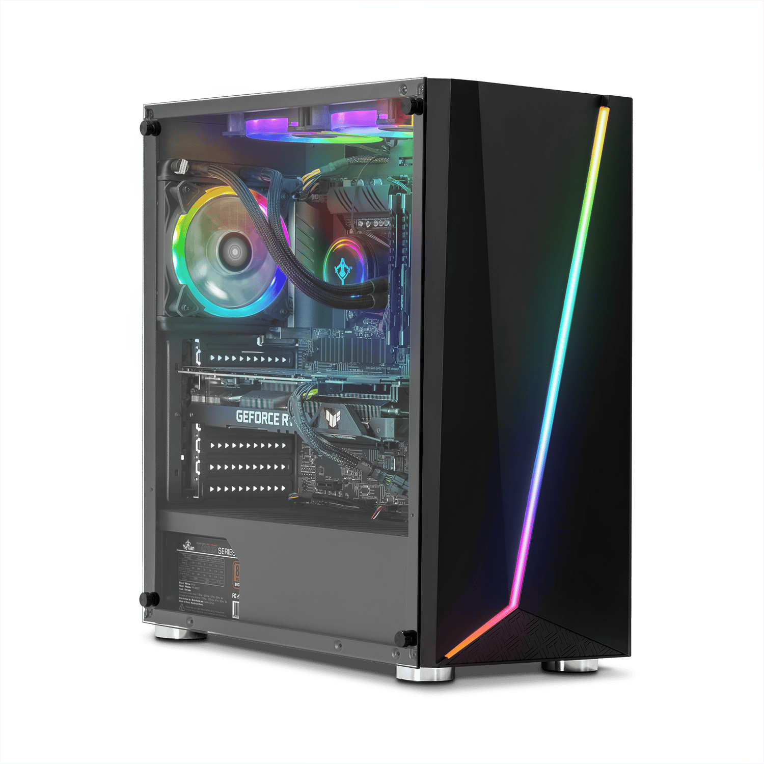 Yeyian Kunai X11 Gaming PC Intel i5-11600KF NVIDIA RTX 3060 - SKU YPB-KUN-X11