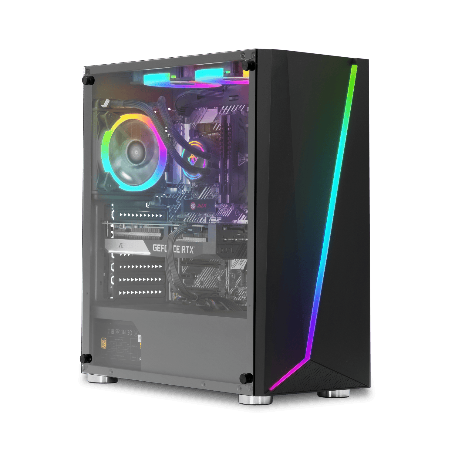 Yeyian Gaming PC Kunai X12 - Core i7 11700F - 16GB DDR 4 - RTX 3060 Ti - SKU YPB-KUN-X12