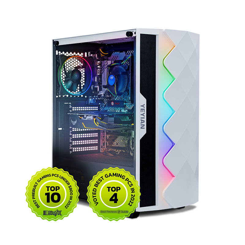 Yeyian Gaming PC Sai X11 - Core i5 11400F - 8GB DDR 4 - GTX 1650 - SKU YPB-SAI-X11