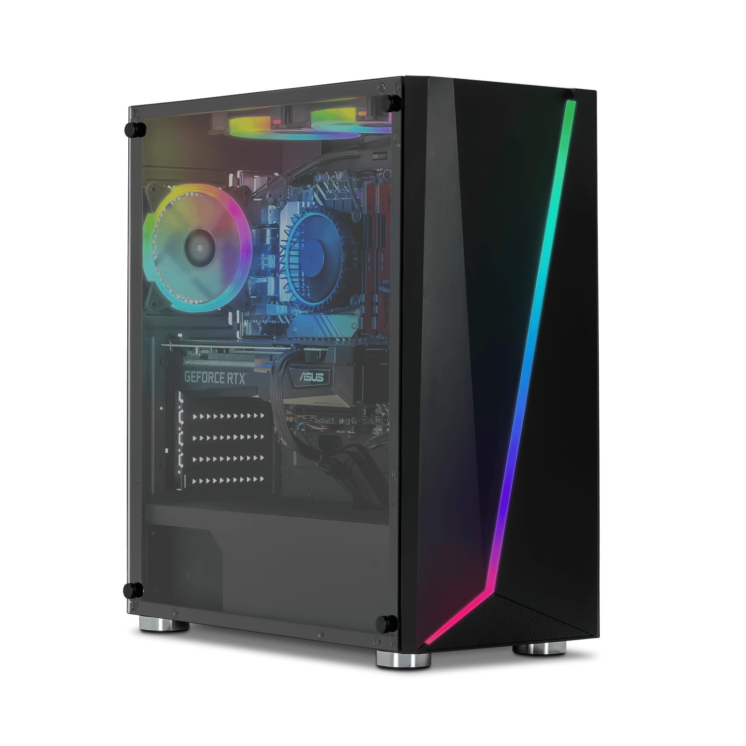 Yeyian Gaming PC Kunai 27F0B-36T1U - Core i7 12700F - RTX 3060Ti - 16GB DDR4 - SKU YPI-KU27F0B-36T1U