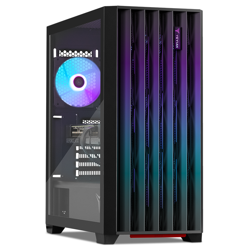 Yeyian Gaming PC Phoenix Glass 44F0C-4701B - Core i5 14400F - 32GB DDR5 - RTX 4070 - SKU:YPI-PG44F0C-4701B