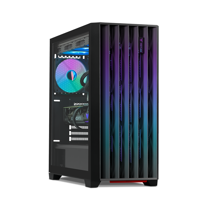 Yeyian Gaming PC Phoenix Tempered Glass 49KFC-47S1U - Core i9 14900KF - 32GB DDR5 - RTX 4070 Super - SKU YPI-PG49KFC-47S1U-M