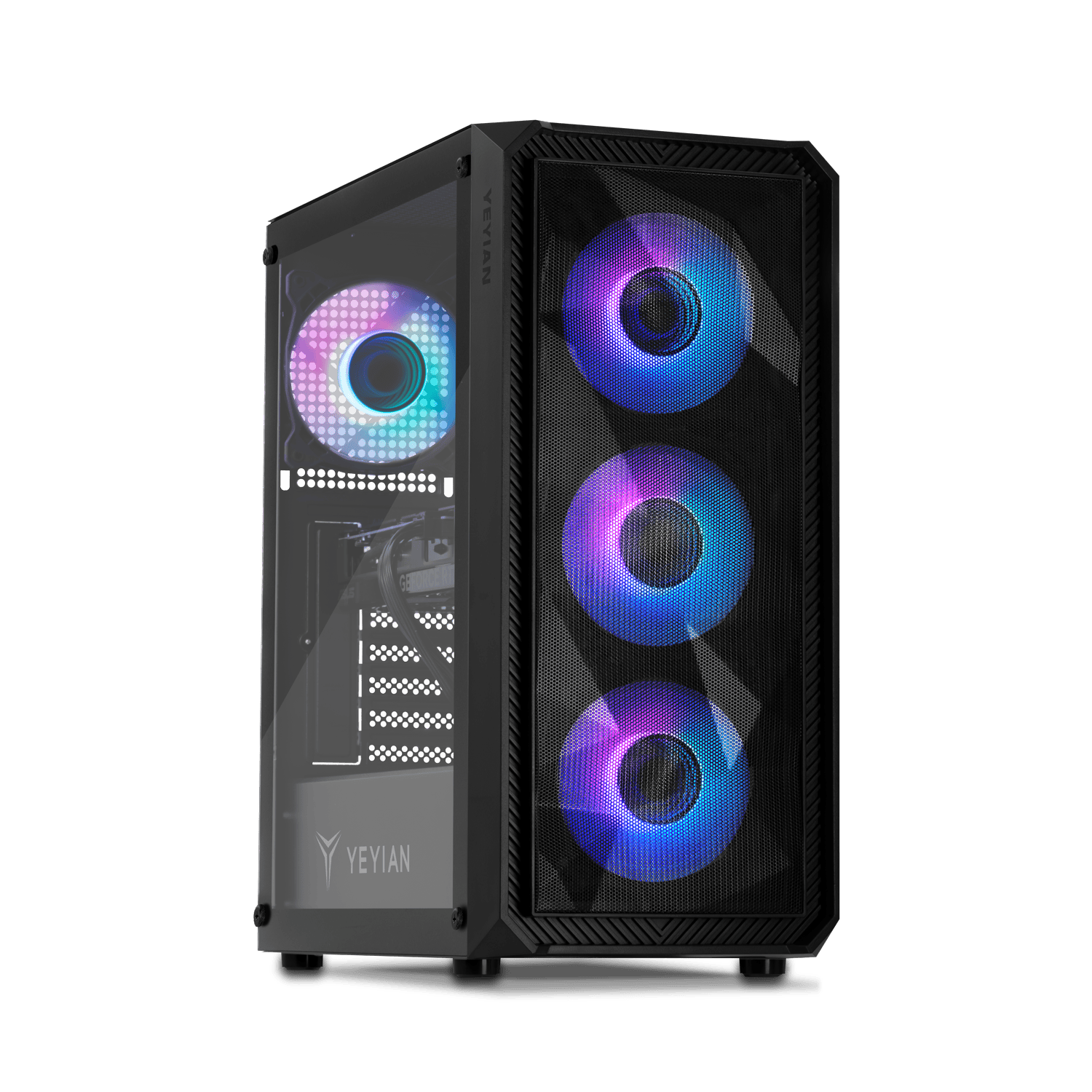 Yeyian Gaming PC Tanto 27F0B-4601U - Core i7 12700F - 16GB DDR4 - RTX 4060 - SKU YPI-TA27F0B-4601U