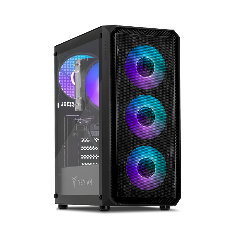 Yeyian Gaming PC Tanto 37F0B-46T1U - Core i7 13700F - 16GB DDR5 - RTX 4060 Ti - SKU YPI-TA37F0B-46T1U