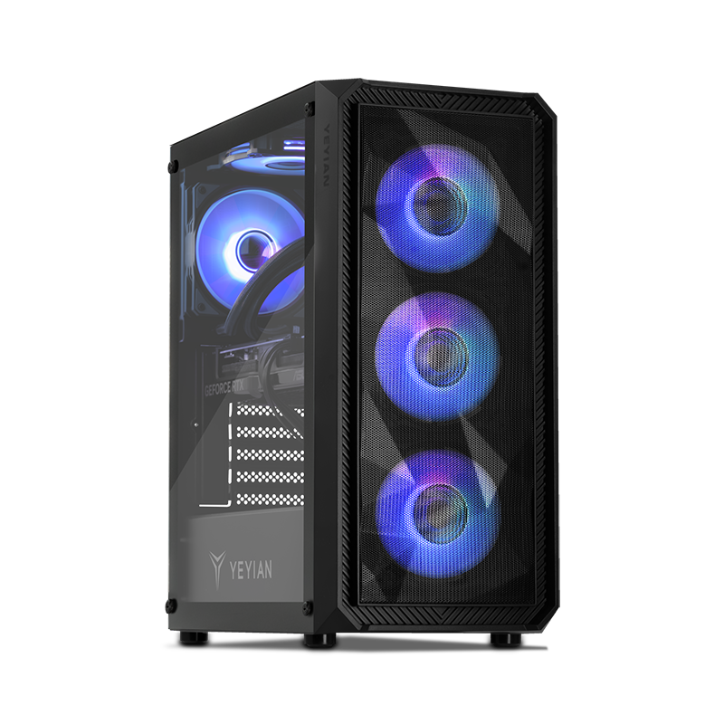 Yeyian Gaming PC Tanto 44F0B-4701U - Core i5 14400F - 16GB DDR5 - RTX 4070 - SKU YPI-TA44F0B-4701U