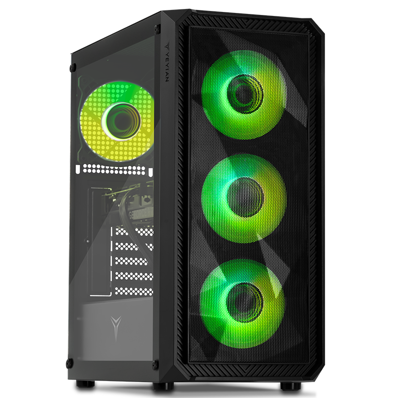 Yeyian Gaming PC Tanto 44F0B-5601U - Core i5 14400F - 16GB DDR5 - RTX 5060 - SKU: YPI-TA44F0B-5601U