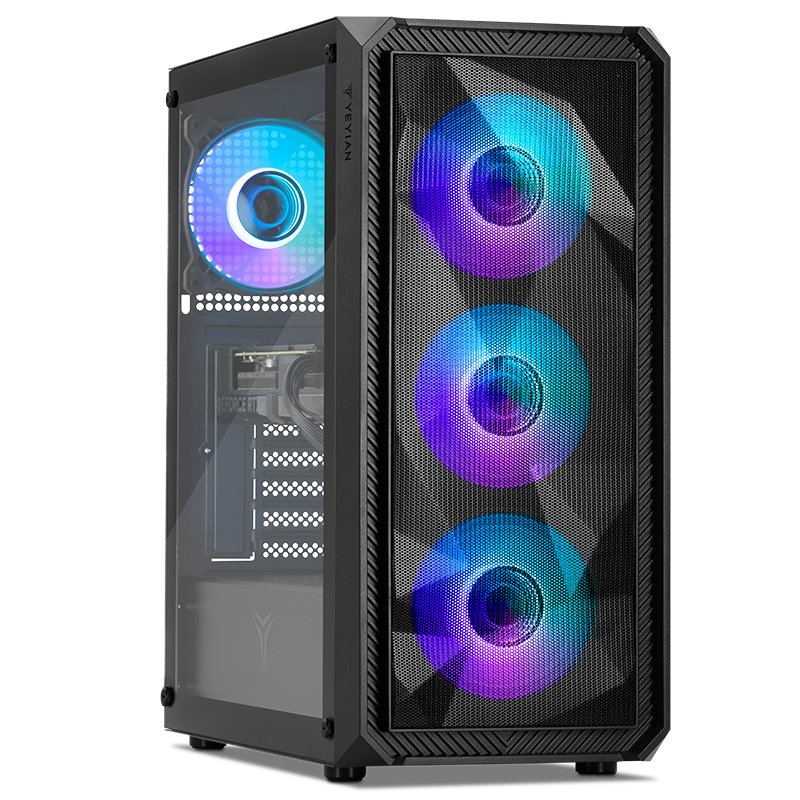 Yeyian Gaming PC Tanto 44F0C-46T1MC - Core i5 14400F - 32GB DDR5 - RTX 4060 Ti - SKU: YPI-TA44F0C-46T1MC