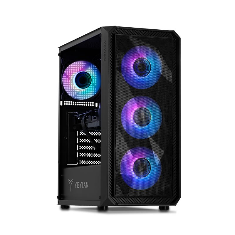 Yeyian Gaming PC Tanto 44F0C-46T1N - Core i5 14400F - 32GB DDR5 - RTX 4060 Ti - SKU: YPI-TA44F0C-46T1N