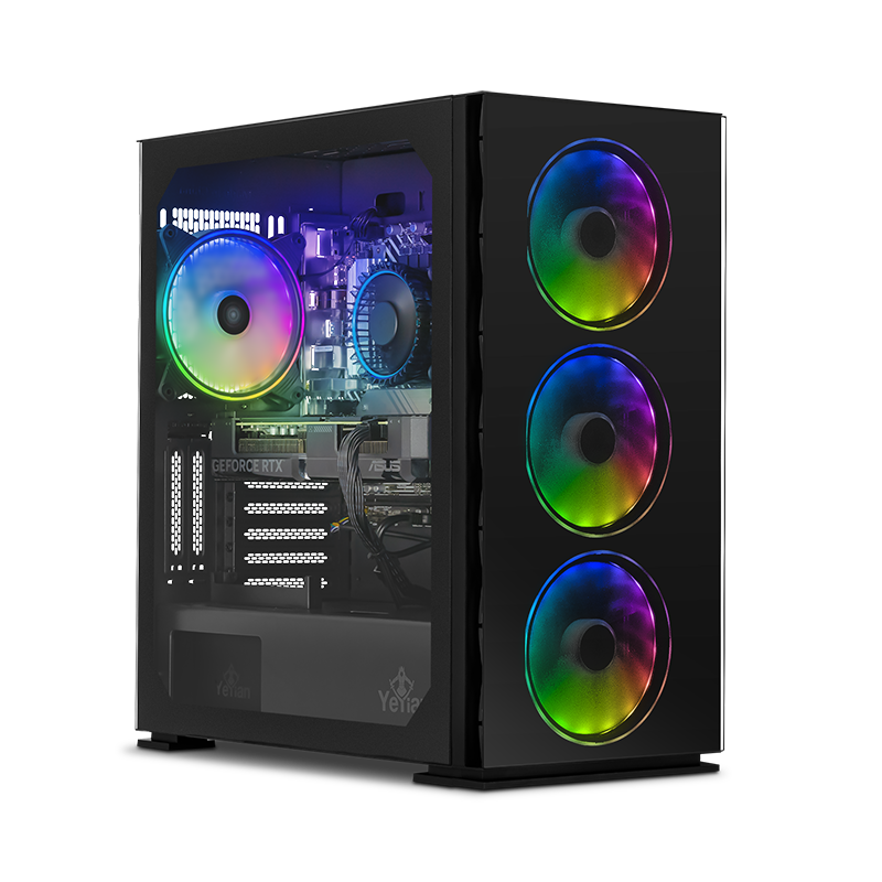 Yeyian Gaming PC Yari II 24F0B-46T1N - Core i5 12400F - 16GB DDR4 - RTX 4060 Ti - SKU: YPI-YA24F0B-46T1N