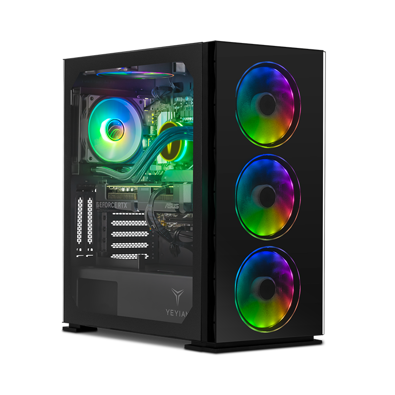 Yeyian Gaming PC Yari 27F0B-46T1U - Core i7 12700F - 16GB DDR5 - RTX 4060 Ti - SKU YPI-YA27F0B-46T1U