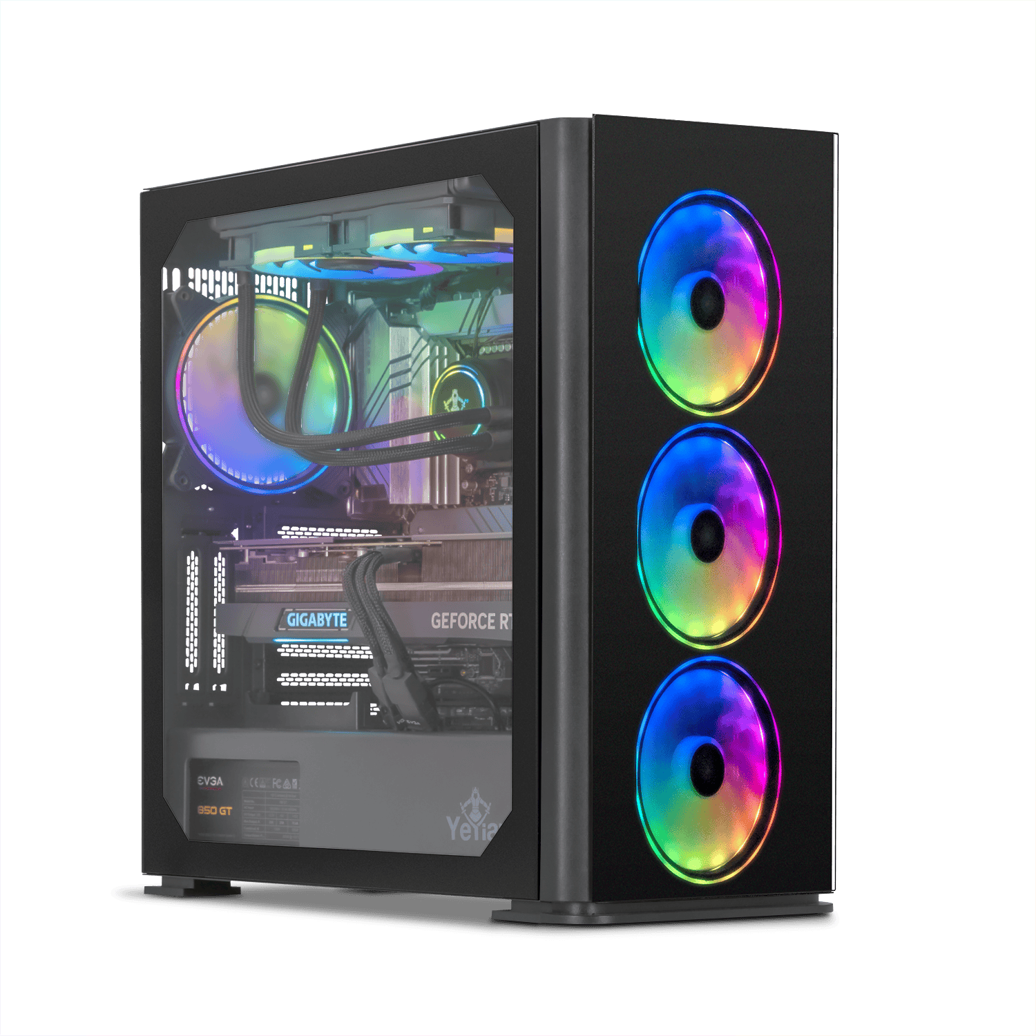 Yeyian Gaming PC Yari 47KFB-47T1U - Core i7 14700KF - 16GB DDR5 - RTX 4070 Ti - SKU YPI-YA47KFB-47T1U