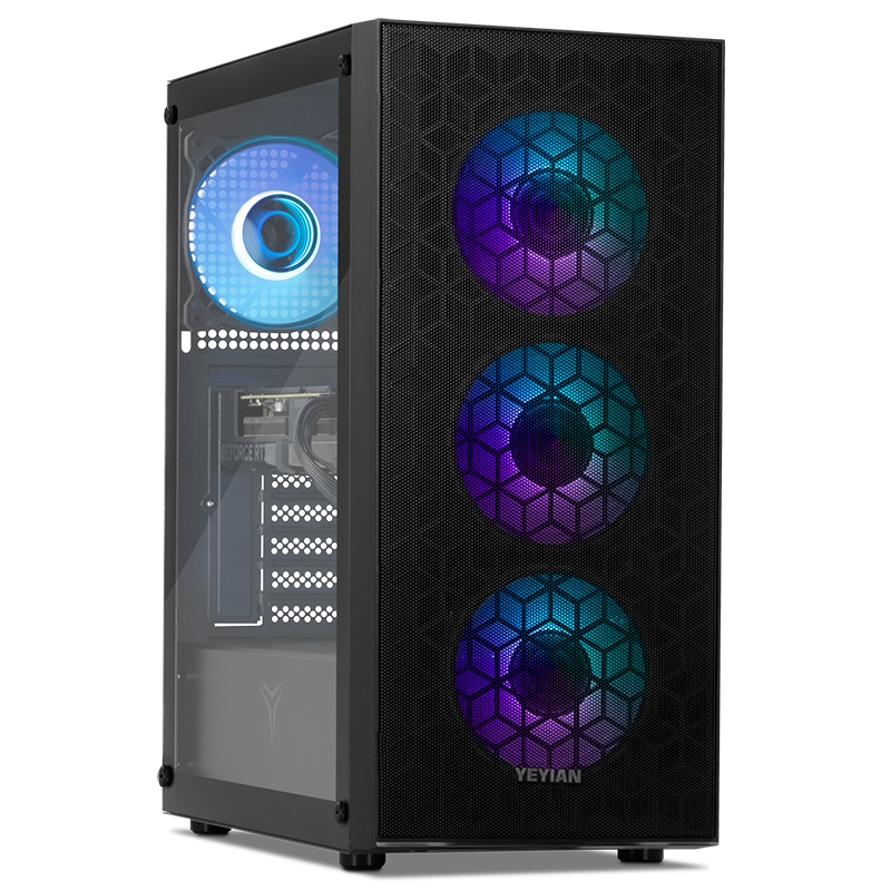 Yeyian Gaming PC Yumi 24F0B-4602N - Intel Core i5 12400F - 16GB DDR5 - RTX 4060 - SKU: YPI-YU24F0B-4602N