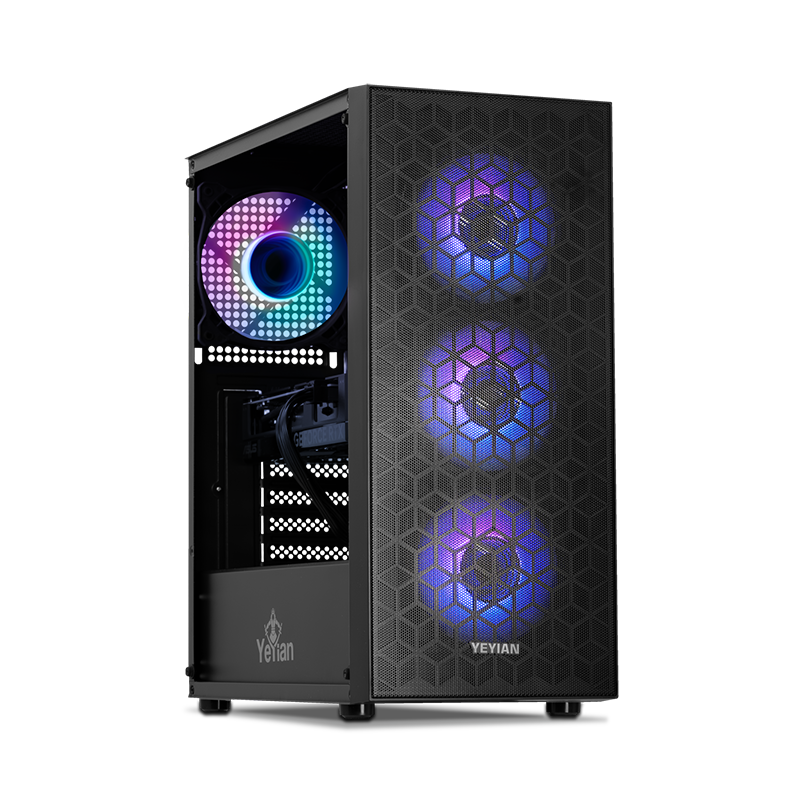 Yeyian Gaming PC Yumi 34F0B-4601U - Core i5 13400F - 16GB DDR4 - RTX 4060 - SKU YPI YU34F0B-4601U