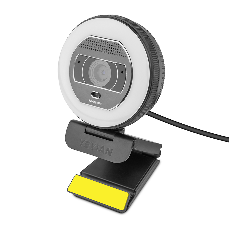 Yeyian FlexCam Streaming Camera with Surrounded Light and Remote Control - SKU: YPW-QHDAF-M1