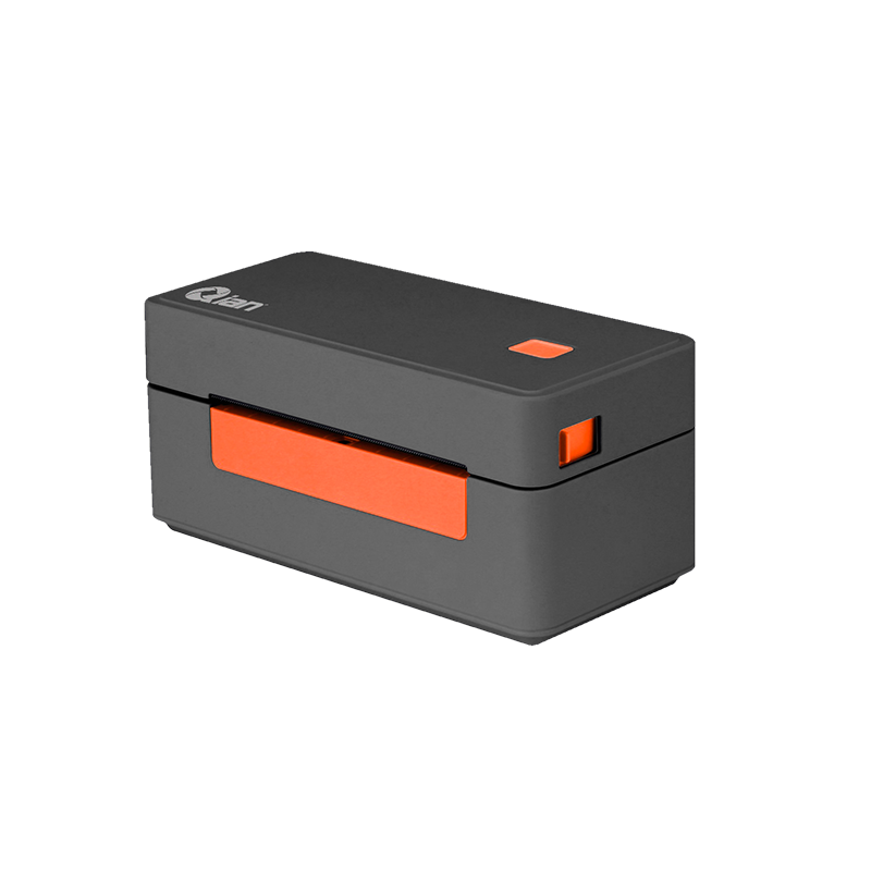 Qian Impresora de Etiquetas Térmica 108mm, USB/Bluetooth, 203 DPI con Soporte de Papel Externo - Modelo: QOP-T18UB-LE