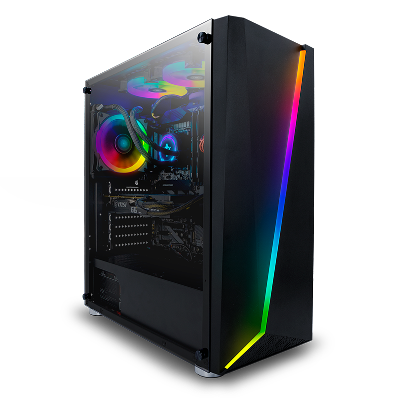 Yeyian Computadora Gamer Kunai X01 - Core i5 10600k - 16GB DDR 4 - RTX 3060 - Modelo YPB-KUN-X01