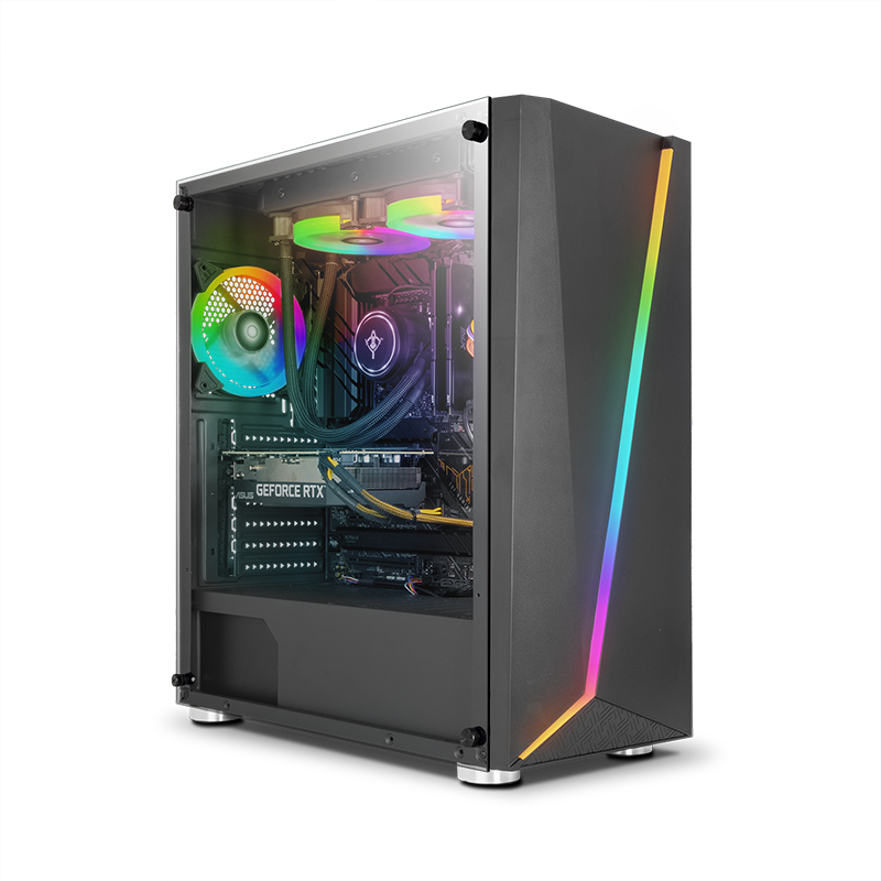 Yeyian Computadora Gamer Kunai X21 - Core i5 12600K - 16GB DDR 4 - RTX 3060 - Modelo YPB-KUN-X21