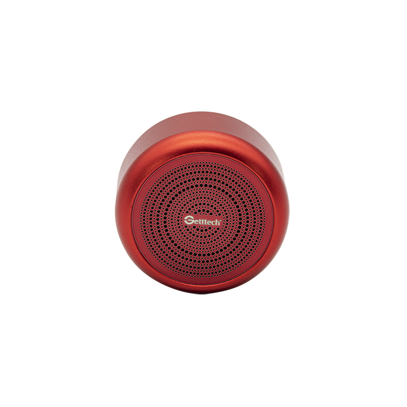 Getttech Mini Bocina Melodic, Rojo - Modelo: GAM-31501R