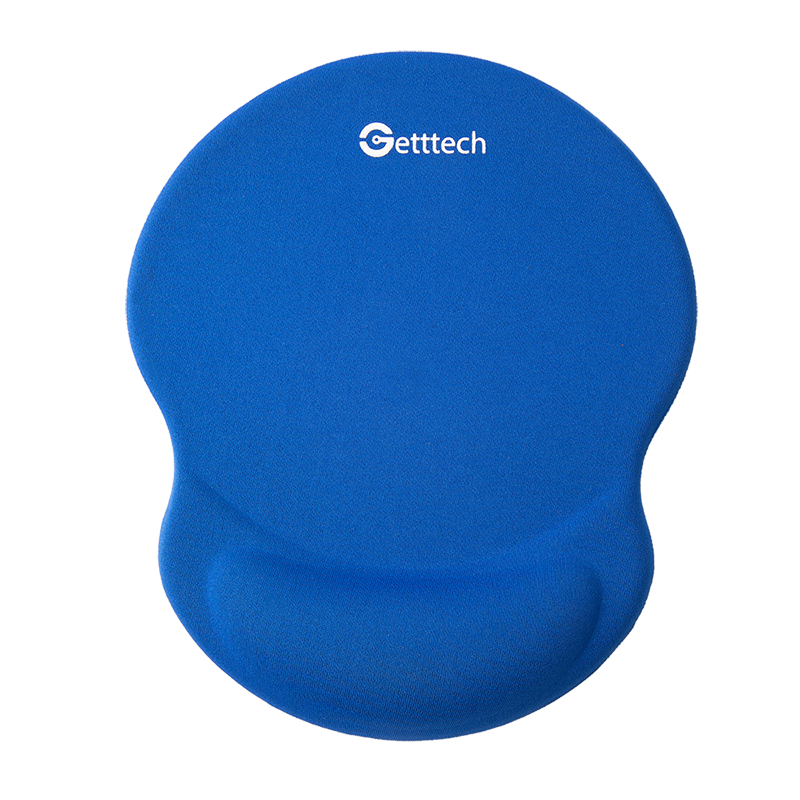 Getttech Mousepad de Gel, Azul - Modelo: GGD-STD-01-BL