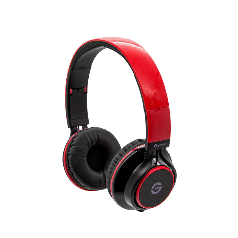 Getttech Diadema Sonority Rojo - Modelo GH-3100R