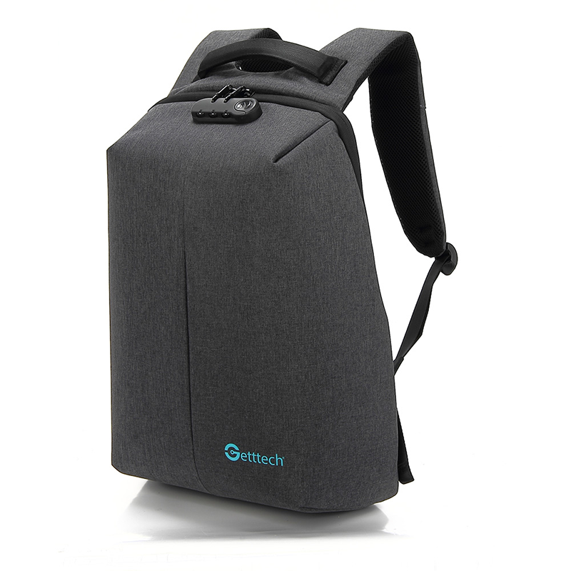 Getttech Mochila para Laptop Safety Negro - Modelo GMS-22001
