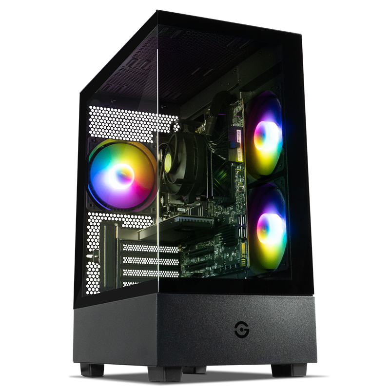 Getttech PC Gamer Serie 4500B-5501M - Ryzen 5 4500 - RX550 - 16GB DDR4 - Modelo: GPA-GFT4500B-5501M