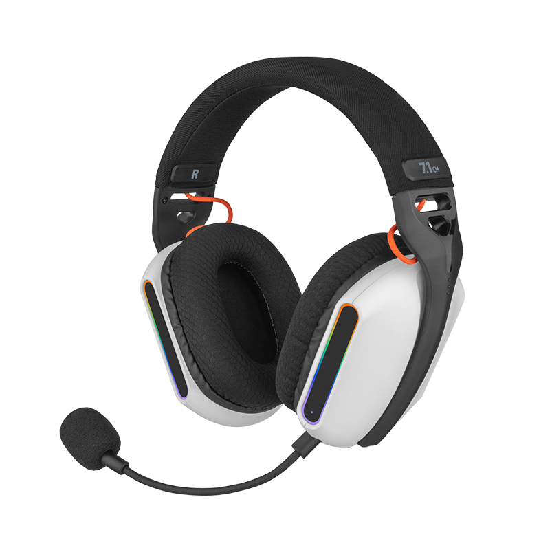 Getttech Gaming Audífonos Gamer 7.1 Surround RGB, Alámbrico, USB-A con Micrófono Desmontable - Modelo: GUH-G3NW3-G1