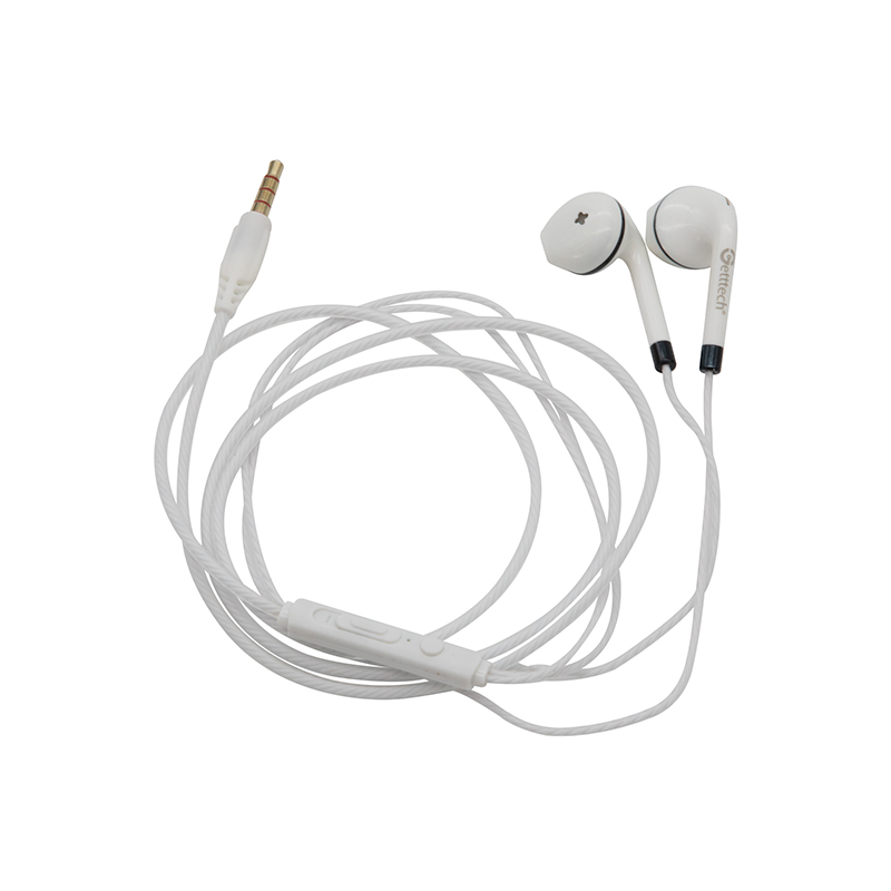 Getttech Audfonos con Micrfono Sharp Blanco Con Negro- Modelo MI-1440S