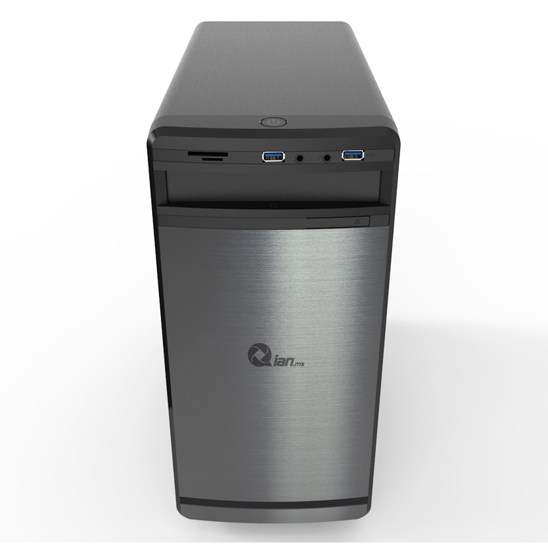 GABINETE MINI DUAN QIAN MN18-22 ATX FUENTE 550W 1 VETILADOR 2 USB 2.0