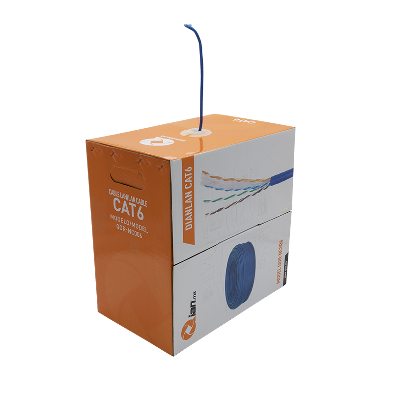 Qian Cat 5e Ethernet Cable Box 100M - SKU: QHR-CAT5E-10