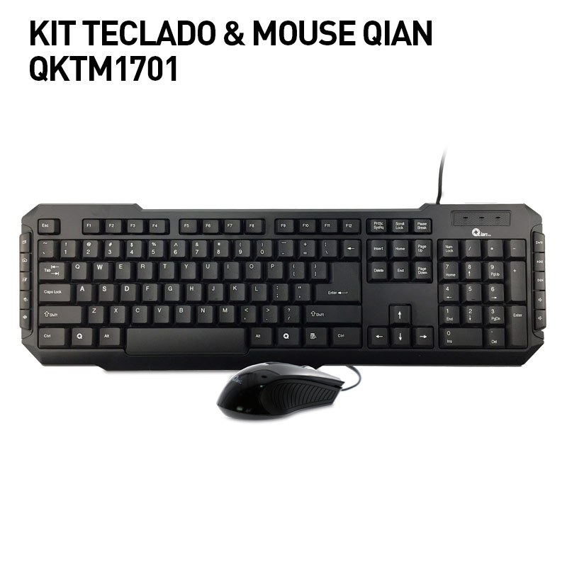KIT TECLADO amp MOUSE QIAN
