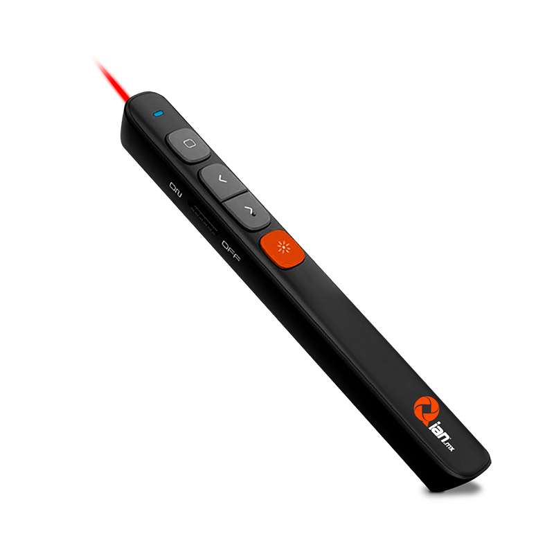 Qian Presentador Inalámbrico Con Apuntador Laser - Modelo: QLP200