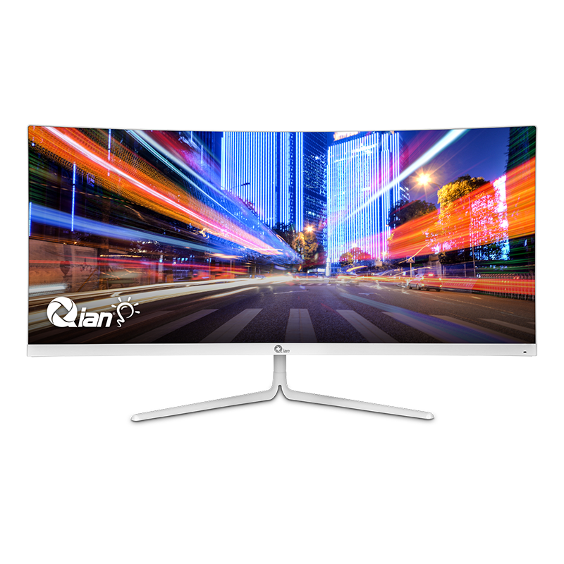 Qian Monitor Oficina Ultra Ancho Curvo 30quot FHD 1080P - Modelo QMC-VA30-01