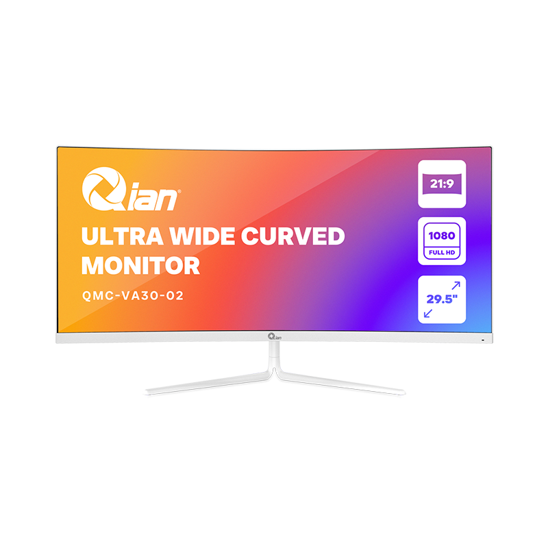 Qian Monitor Curvo Ultra Ancho 30" FHD 200Hz 10ms - Modelo: QMC-VA30-02