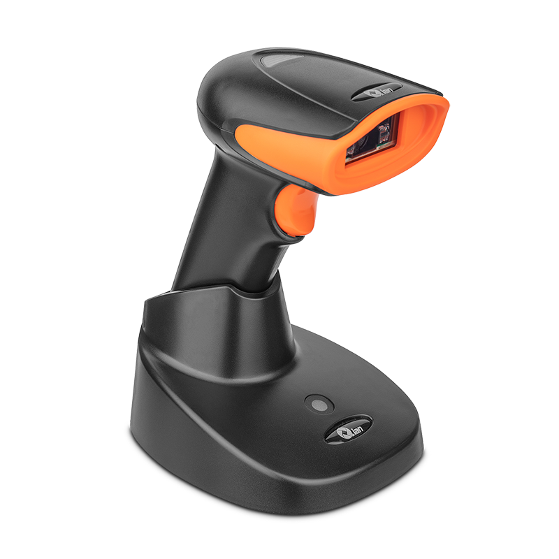 Qian Lector de Código de Barras Inalámbrico 1D/2D Con Base de Carga - Modelo: QOB-2DMFE
