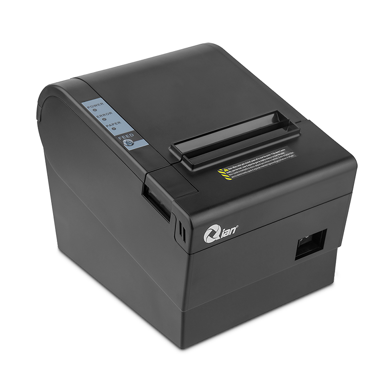 Qian Impresora Termica 80mm with USB+LAN- SKU: QOP-T80UL-RI