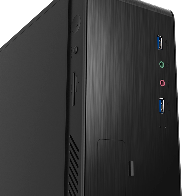 GABINETE SLIM BAO QIAN SB18-21 FUENTE 330W 1 VENTILADOR 2 USB 3.0