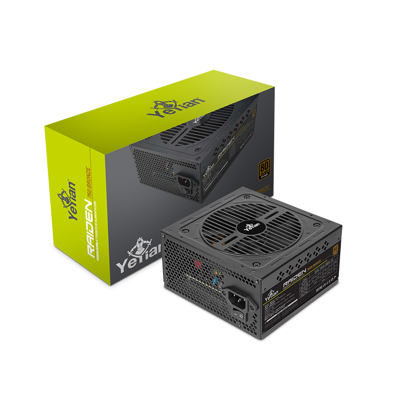 Yeyian Fuente de Poder Raiden, 750W 80 Plus Bronze, ATX 2.0 No-Modular - SKU: YFB-75000-01