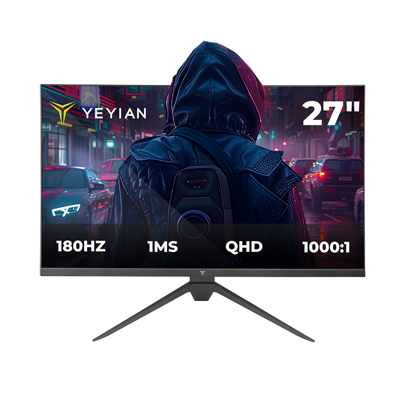 Yeyian Monitor Gamer Avance X27 27" QHD 180Hz - Modelo: YMF-FP227-M1