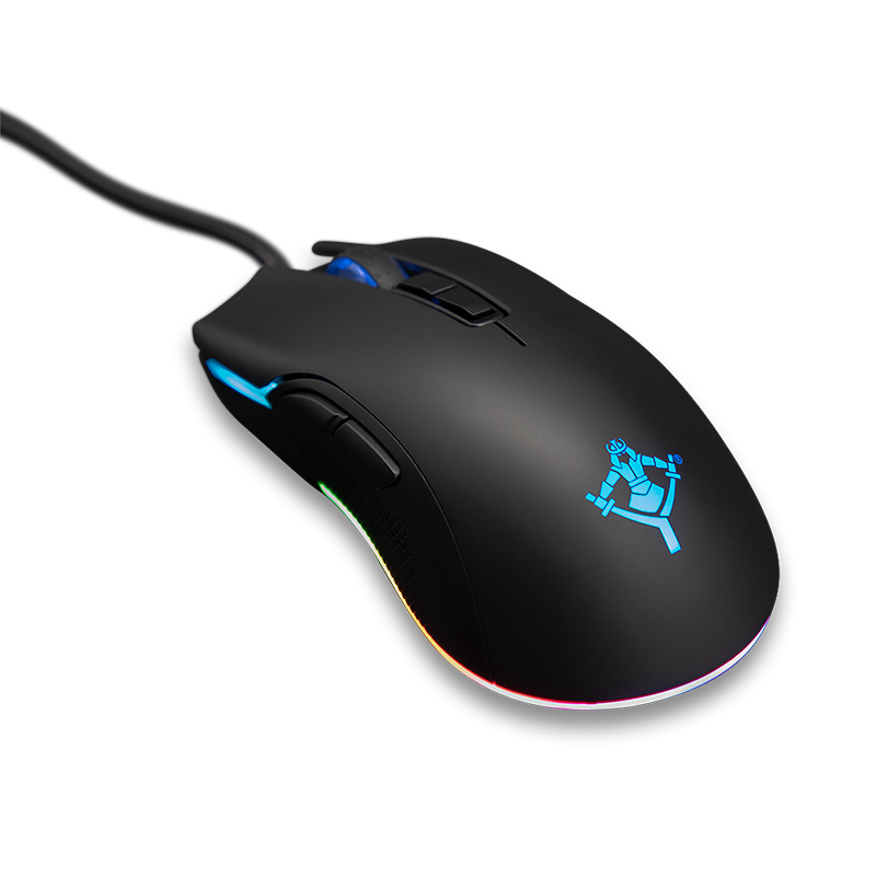 Yeyian Mouse Gamer Claymore 2000, Alámbrico, USB-A, 12,000 DPI, Negro - Modelo: YMT-V70
